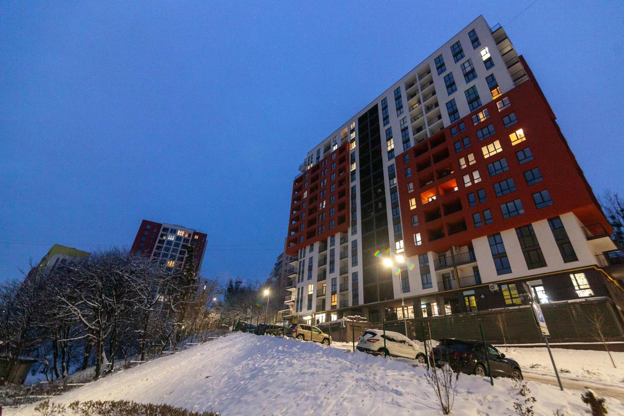 לבוב Apartment Shevchenko St.,New Building מראה חיצוני תמונה