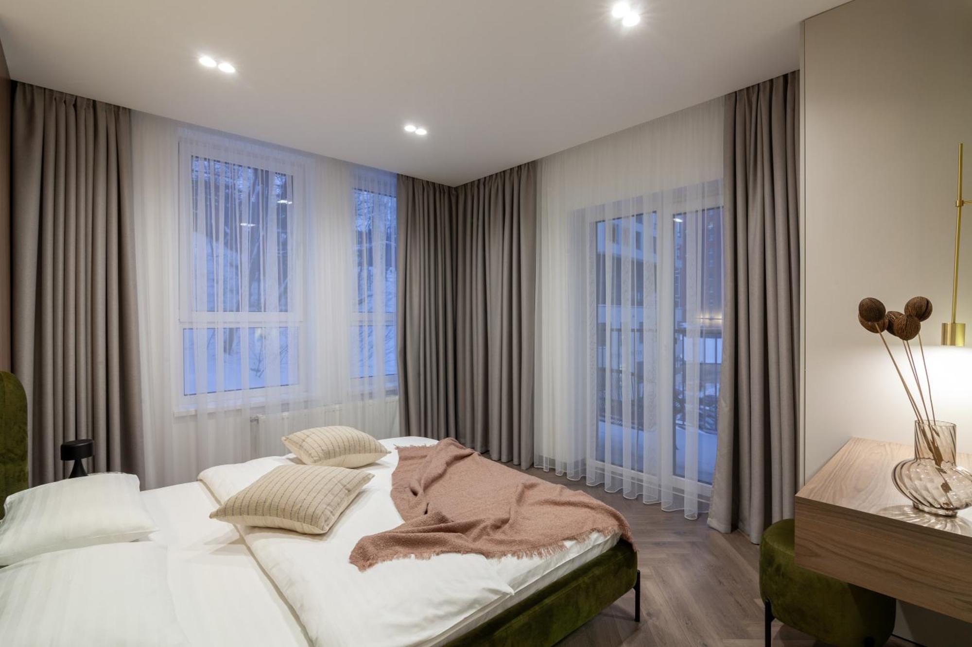 לבוב Apartment Shevchenko St.,New Building מראה חיצוני תמונה