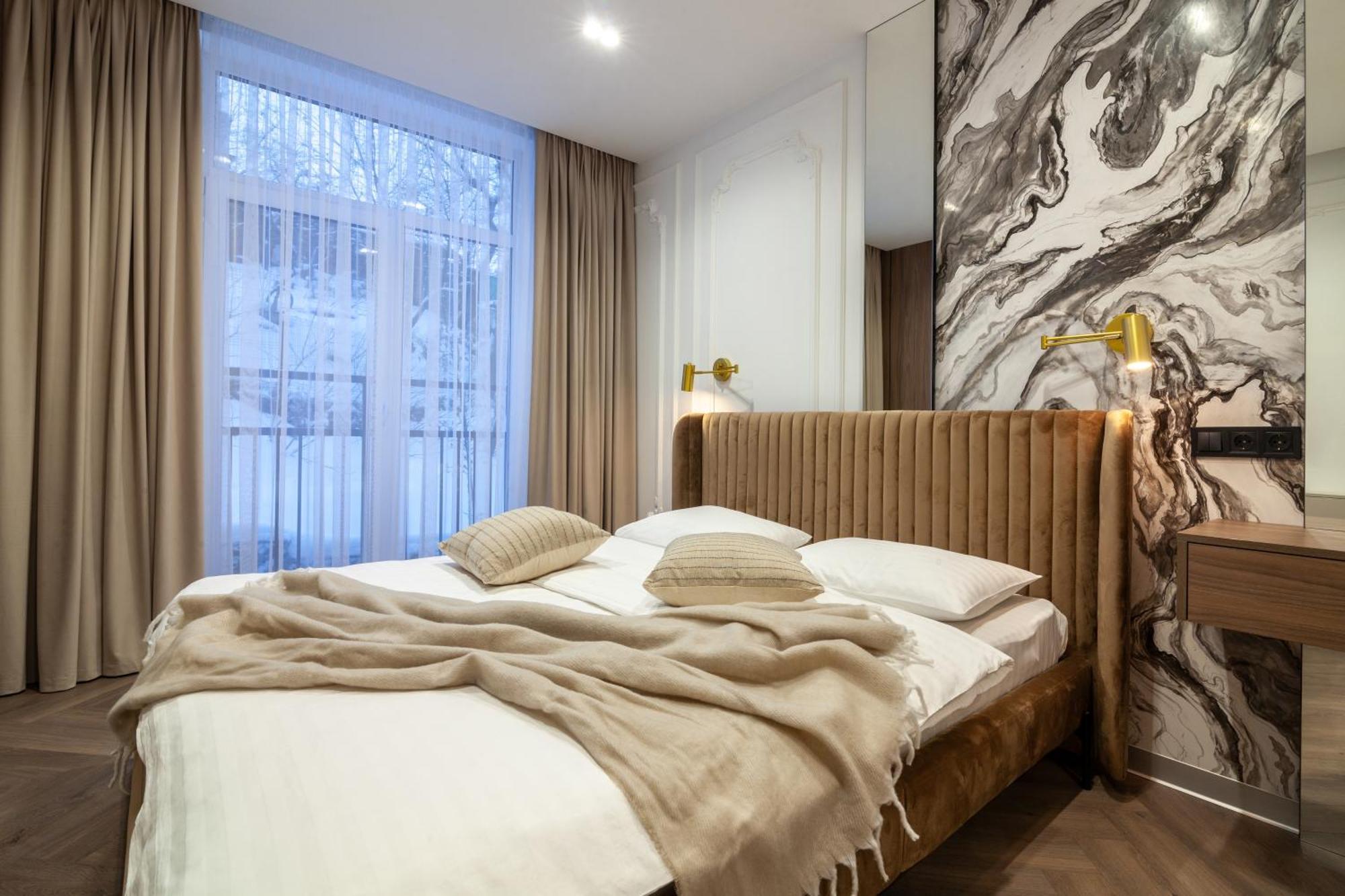 לבוב Apartment Shevchenko St.,New Building מראה חיצוני תמונה