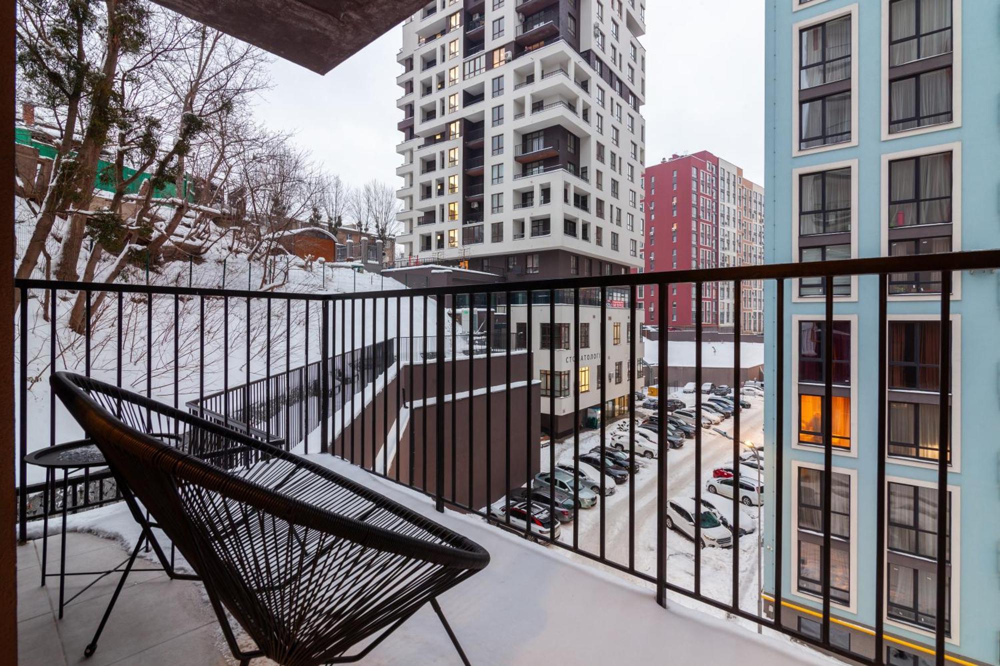 לבוב Apartment Shevchenko St.,New Building מראה חיצוני תמונה
