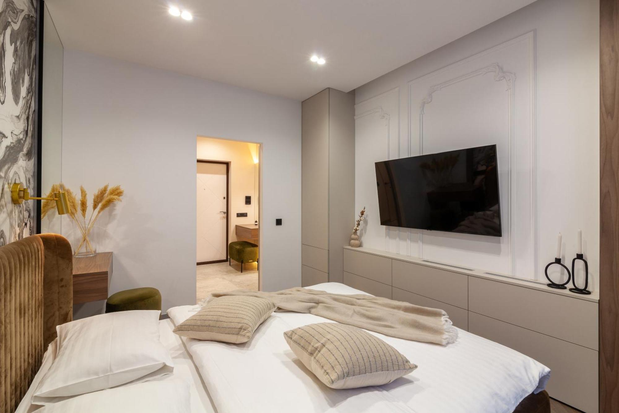 לבוב Apartment Shevchenko St.,New Building מראה חיצוני תמונה